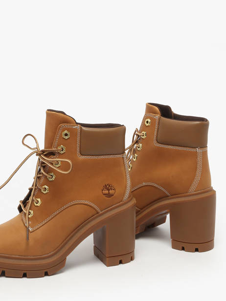 Enkellaarsjes Met Hak Uit Leder Timberland Bruin women 2CKCEN11 ander zicht 2